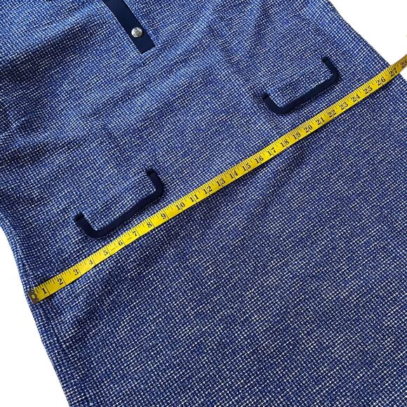 NWT TALBOTS Plus Petite 3XP Contrast Tweed Dress 3/4 Sleeves Career Stretch Polo - Picture 10 of 14